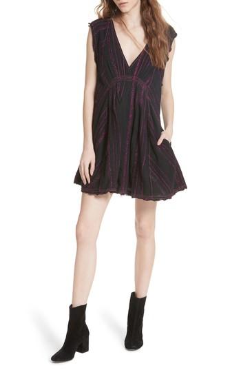 Women's Free People Cactus Flowers Minidress - Black
