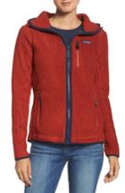 Women's Patagonia Retro Pile Hoodie - Red