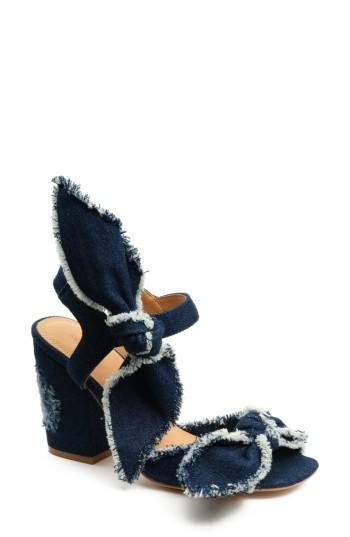 Women's Bill Blass Carmen Sandal .5 M - Blue
