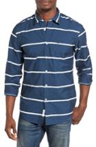 Men's Dockers Mixed Print Woven Shirt - Blue