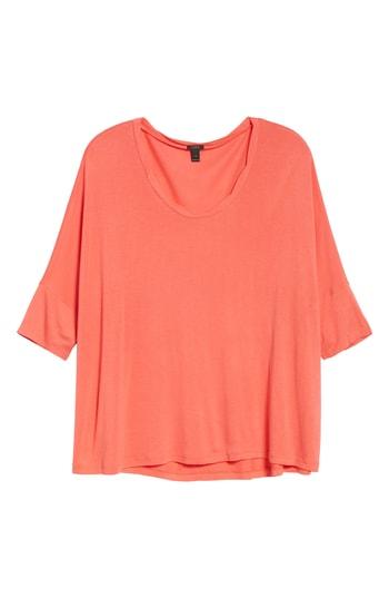 Women's J.crew Dolman Sleeve Top, Size - Coral