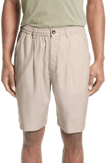 Men's Saturdays Nyc Keigo Pleat Front Shorts