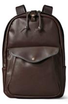 Men's Filson Weatherproof Leather Backpack - Brown