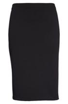 Petite Women's Vince Camuto Pull-on Pencil Skirt P - Black