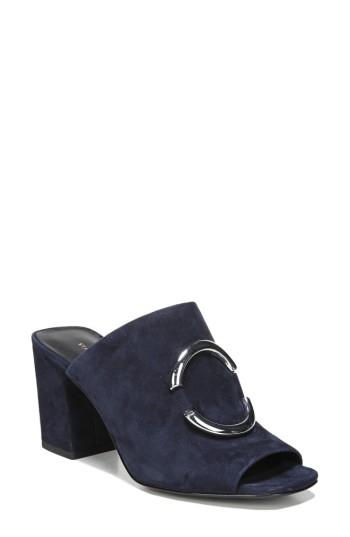 Women's Via Spiga Eleni Slide Sandal M - Blue