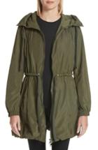 Women's Moncler Topaze Water Resistant Hooded Jacket - Green