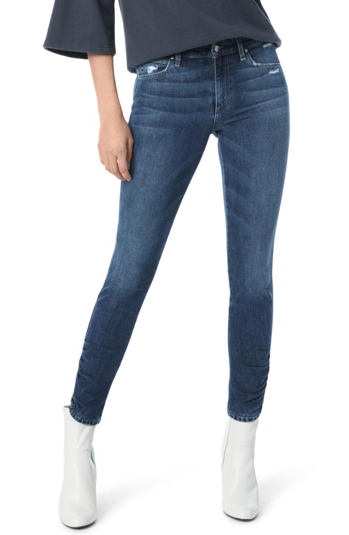 Women's Joe's Icon Gathered Hem Ankle Skinny Jeans