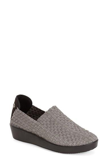 Women's Bernie Mev. 'cha Cha' Wedge Slip-on Us / 41eu - Grey