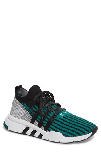 Men's Adidas Eqt Support Mid Adv Primeknit Sneaker .5 M - Green