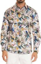 Men's Robert Graham Botanics Classic Fit Sport Shirt - Beige