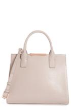 Ted Baker London Mini Colorblock Leather Tote - Brown
