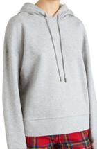 Women's Burberry Escara Embroidered Hoodie - Black