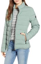 Women's Bernardo Thermoplume Water Resistant Jacket - Burgundy