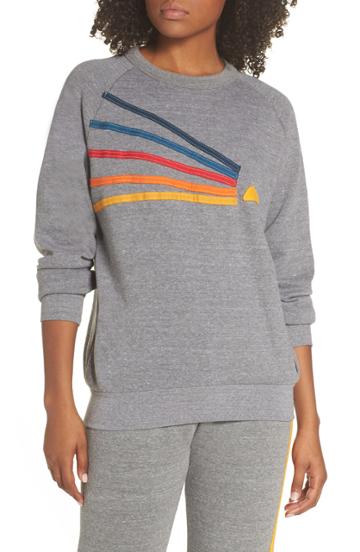 Women's Aviator Nation Daydream Sweatshirt - Grey