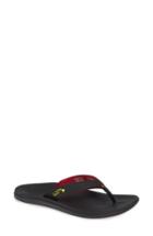 Women's Olukai Punua Kiai Flip Flop M - Black