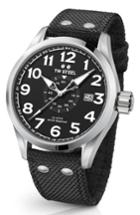 Men's Tw Steel Volante Textile Strap Watch, 45mm