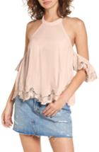 Women's Astr The Label Alesandra Blouse - Pink