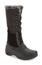 Women's The North Face Shellista Iii Tall Waterproof Insulated Winter Boot .5 M - Black