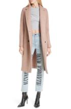 Women's T By Alexander Wang Double Face Wool Blend Car Coat