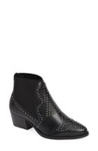 Women's Charles By Charles David Zach Studded Bootie M - Black