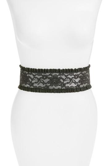 Women's Fashion Focus Accessories Lace Stretch Belt