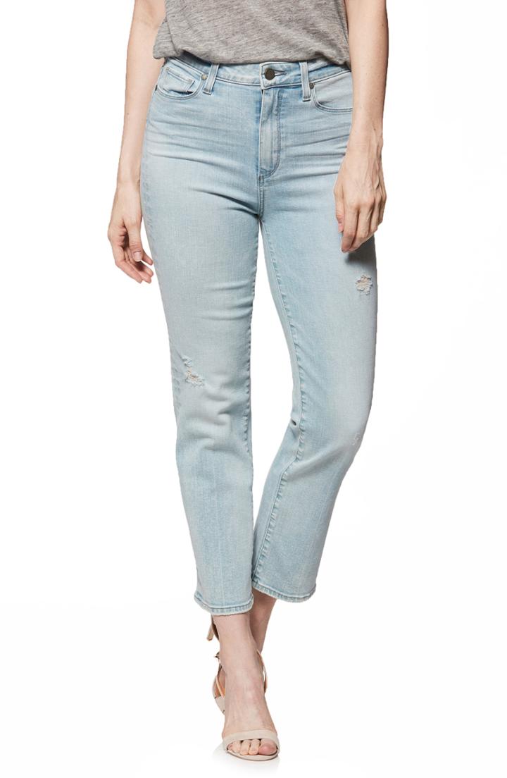 Women's Paige Margot High Waist Straight Leg Jeans