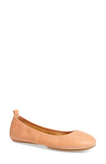 Women's Yosi Samra Stella Foldable Ballet Flat M - Pink
