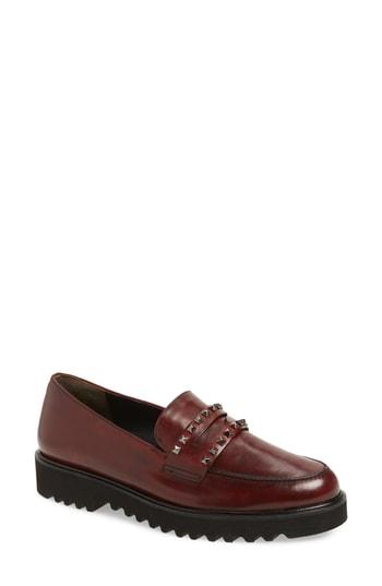 Women's Paul Green Sofia Loafer Us/ 5.5uk - Burgundy