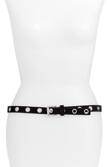 Women's Rebecca Minkoff Diana Skinny Belt - Black