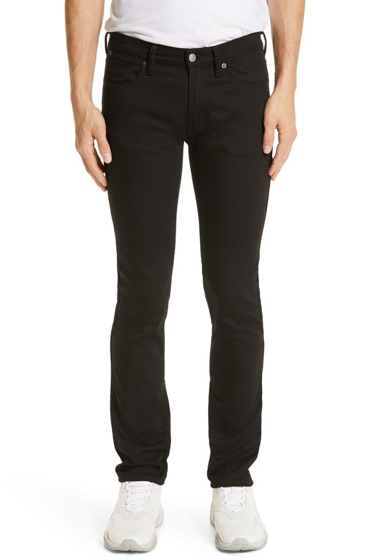 Men's Acne Studios River Used Mamba Skinny Fit Jeans X 34 - Black