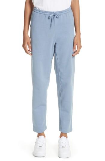 Women's Vetements Logo Sweatpants - Blue
