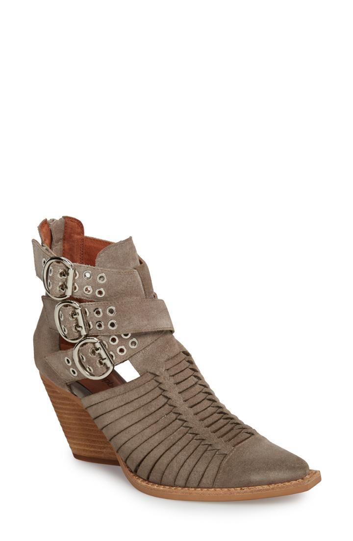 Women's Jeffrey Campbell Jamison Bootie .5 M - Brown