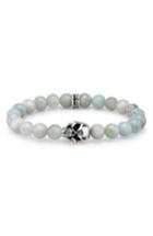 Men's Room 101 Aquamarine Bead Bracelet