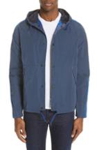 Men's Ps Paul Smith Taped Hooded Jacket - Blue