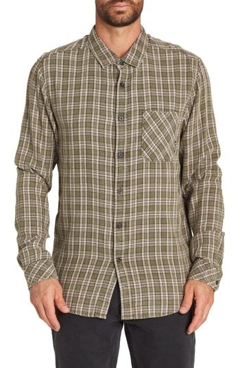 Men's Billabong Freemont Flannel Shirt, Size - Blue