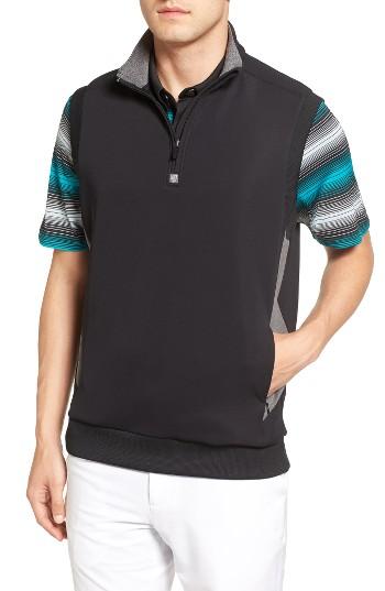 Men's Bobby Jones Rule 18 Tech Quarter Zip Vest
