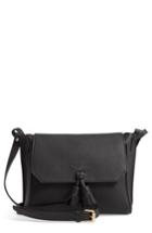 Longchamp Large Penelope Leather Crossbody Bag - Black