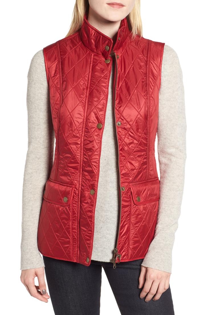 Women's Barbour Wray Vest Us / 10 Uk - Pink