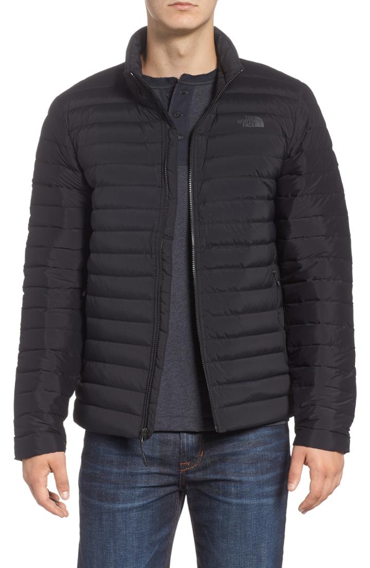 Men's The North Face Packable Stretch Down Jacket, Size - Black