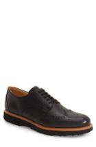 Men's Samuel Hubbard 'tipping Point' Wingtip Oxford .5 M - Black