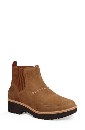 Women's Ugg Kress Water Resistant Ankle Bootie M - Brown