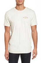 Men's Billabong Single Fin Graphic T-shirt - Beige