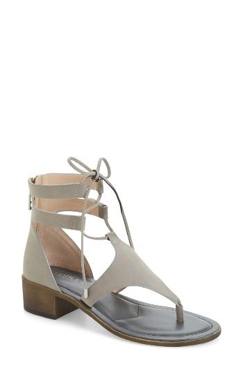 Women's Charles By Charles David Chessa Lace-up Sandal .5 M - Grey