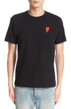 Men's Comme Des Garcons Stretch Face Heart T-shirt