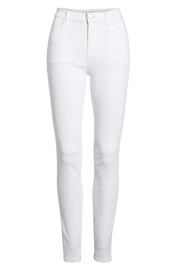 Women's J Brand Maria High Waist Skinny Jeans - White