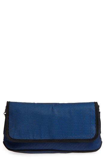 Steve Madden Soft Mesh Clutch - Blue