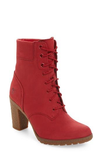 Women's Timberland Earthkeepers 'glancy 6 Inch' Bootie M - Red