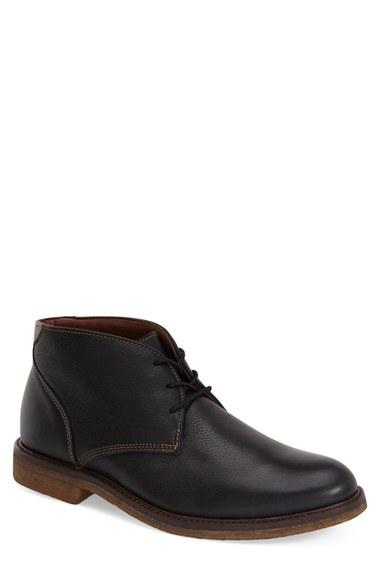 Men's Johnston & Murphy 'copeland' Suede Chukka Boot M - Black