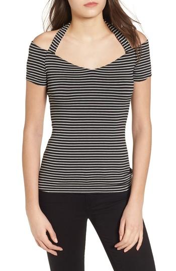 Women's Bailey 44 Kiss & Tell Cold Shoulder Top - Black