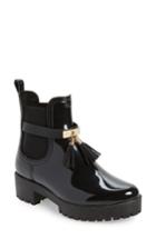 Women's Dav Leeds Tassel Waterproof Chelsea Boot M - Black